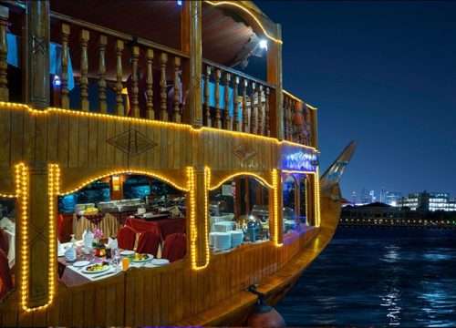Creek Cruise Dinner (4 Star) 200 AED