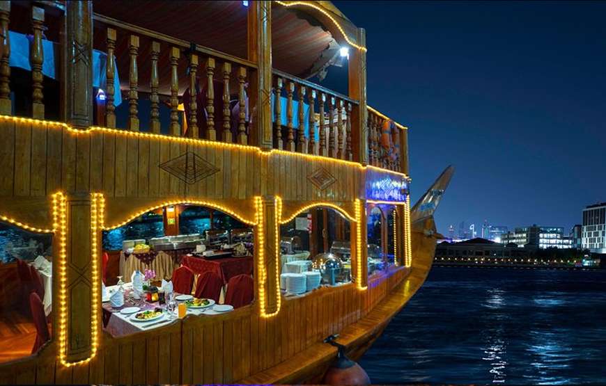 Creek Cruise Dinner (4 Star) 200 AED