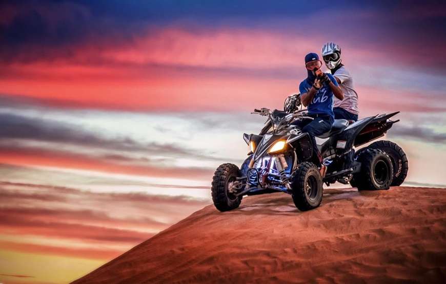 Desert safari with 30 Min Quad bike 250 AED