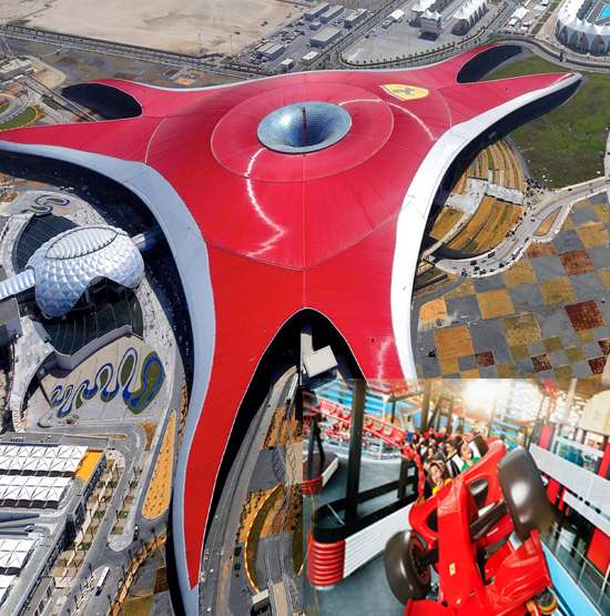 Ferrari World Abu Dhabi 400 AED